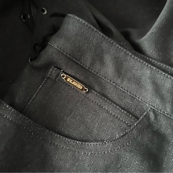 ST. John Sport Back Lace Up Jeans - Picture 5 of 12